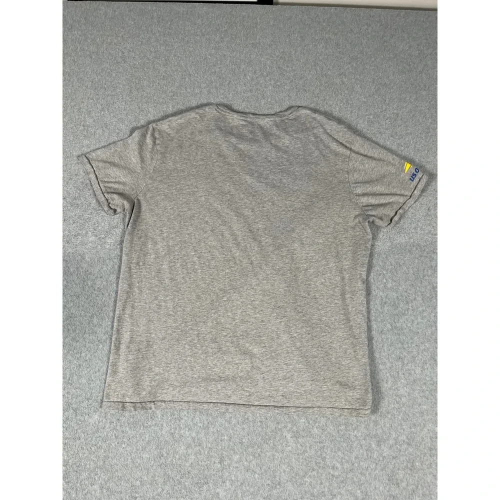 Polo Ralph Lauren US Open Tennis Graphic T-Shirt Mens XL Gray Short Sleeve